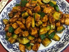 酱爆鸡丁-北大地皖峰饭馆