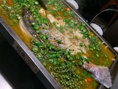-探鱼·鲜青椒爽麻烤鱼(广州花都来又来店)