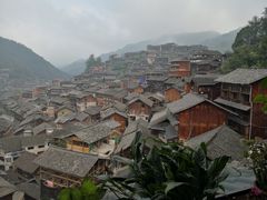 -西江千户苗寨-百年吊脚楼