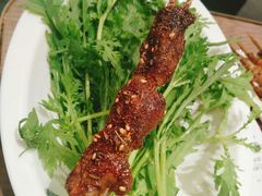 烤护心肉-蜀留香火锅·始于1999·原四川老火锅(白堤路店)