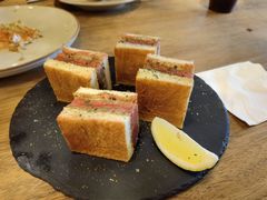 纯血黑安格斯谷饲牛西冷三明治-salée