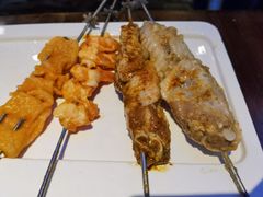 麻辣鸡翅-三个蒙古大叔羊肉串(大宁店)