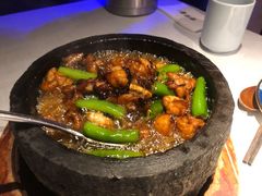石锅杭椒牛蛙-桂满陇-西湖船宴(西单大悦城店)