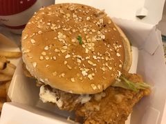 香辣鸡腿堡-肯德基(孝陵卫地铁站店)
