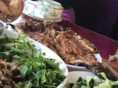 -北京龙庆四季香农家饭庄·灶台鱼·碳烤虹鳟鱼(龙庆峡店)