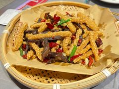 干煸牛肉藕丝-肖记公安牛肉鱼杂馆·省级非物质文化遗产(江汉路直营店)