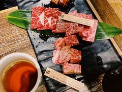 极上和牛三品盛合-牛角日本烧肉专门店(海运大厦店)