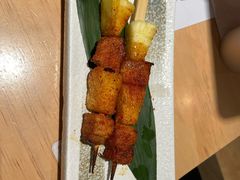 猪五花烤凤梨-火山屋台(新街口店)