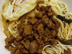 招牌辣肉干拌面-辣肉面大王(天平路店)