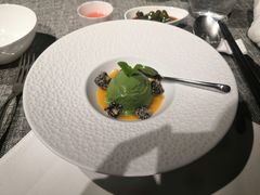 绿茶冰淇淋加黑米糖-临江宴(陆家嘴店)