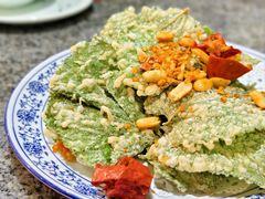 面拖桑树叶-天台徐家小吃