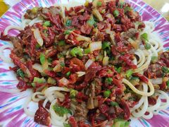 滚刀肉辣皮子拌面-新疆巴州金丝特餐厅(大钟寺店)