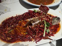 招牌蒜爆鱼-杨氏青龙虾·羊肉季(珠江路店)