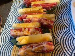 凤梨香烤牛肋条-十三姨正合丰烤肉(营迹路店)