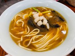虾爆鳝面-奎元馆.百年奎元.非遗传承(西湖边的解放路店)