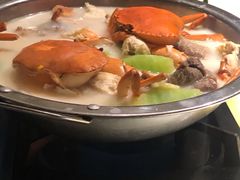 青蟹筒骨煲-春暖花开(西溪店)