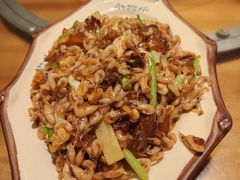五花肉炒河虾-农厨好味·温泉鹅·农家菜