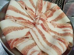 原味五花肉-马路牙子地桌烤肉(工体店)