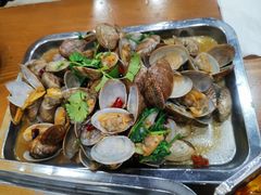 炒花蛤-老虎滩大连海鲜烧烤(建邺云锦路总店)
