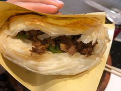 纯瘦孜然肉的肉夹馍-西北杂粮筐手工面凉皮(来福士店)