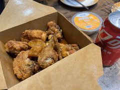 蒜香黄油半鸡-富乐满韩国正宗炸鸡韩国料理(虹泉路店)