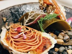 炙烤鲜活生蚝配蟛蜞酱-王品牛排(北京新辰里亚运村店)