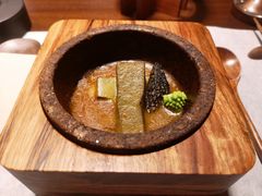羊肚菌烧黑豆腐-无味舒食(思南公馆店)