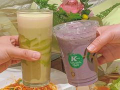 牛油果燕麦奶昔（热）-KPRO 帕尼尼·沙拉·缤纷拼盘(万象城店)