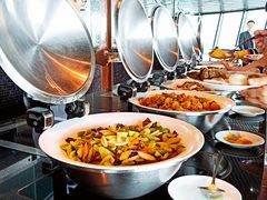 自助取餐区-澳门旅游塔360°旋转餐厅(南湾湖广场店)