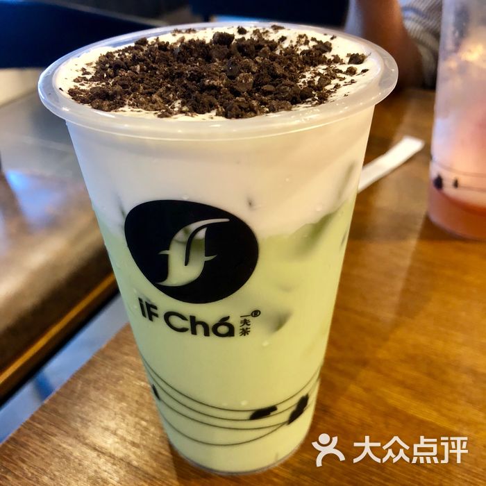 if cha 一夫茶奥利奥抹茶图片-北京面包/饮品-大众点评网