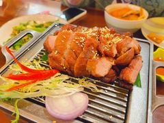 炭烤猪颈肉-荷花泰菜(东方新天地店)