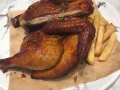 奥尔良烤鸡配薯条-卡朋西餐(乐峰广场店)