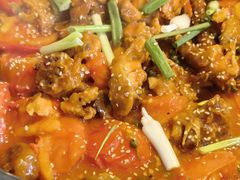 -贵州辣子鸡番茄鸡