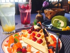 小红莓果松饼-瑭风赏阁