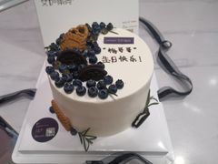 蓝莓之恋动物奶油森系水果蛋糕-艾加柒克蛋糕茶歇甜品台(春熙路店)