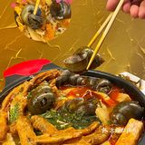东莞美食 | 虎皮鸭脚田螺煲🌶️超多料超酸爽