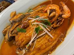 渔娘炖杂鱼-渔娘渔家丹东海鲜(东直门店)