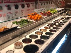 自助调料区-海底捞火锅(德辉广场店)