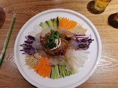 五彩大拉皮-金豆角砂锅焖面(安贞店)