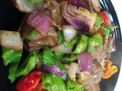 爆炒孜然牛肉-马黑哥椒麻鸡(清江山水店)