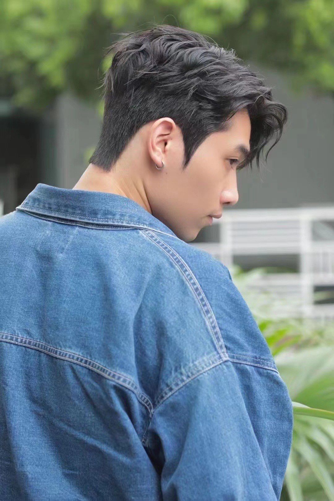 服帖烫男士发型