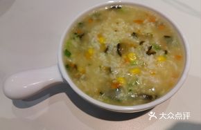 Shiitake Shrimp Corn Porridge