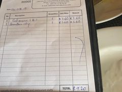 账单-Old House Restaurant
