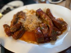 烤猪肘配酸菜和土豆泥-宝莱纳餐厅(滨江店)