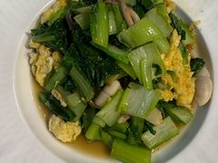 小白菜鱿鱼炒鸡蛋-有喜胶东小馆(太申祥和店)