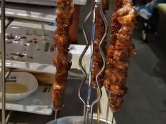 现穿羊肉串-丰茂烤串(建设街店)