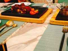 田园澳洲骰子牛肉-蜜桃花开·中西融合菜E&W(南长街店)