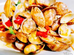 姜葱炒花蛤-阿杰臻选海鲜饭店(普陀山店)