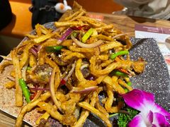 干煸茶树菇-冰川冷面·延边菜·炭烤串(观前店)