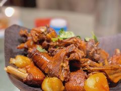 东北靠大鹅-苏师傅菜馆(上沙店)